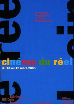 Paris Festival cinéma du réel 2006