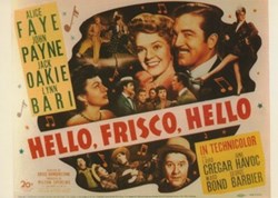 Hello, Frisco, hello