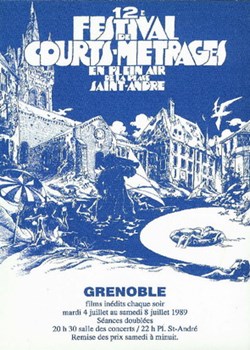 Grenoble Festival du court métrage de plein air 1989