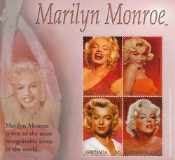 ZZZ Bloc (Grenada) 2003 Marilyn Monroe