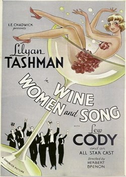 Wine, women and song