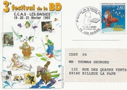 Les Saisies (73) 1997 3ème Festival de la bande dessinée