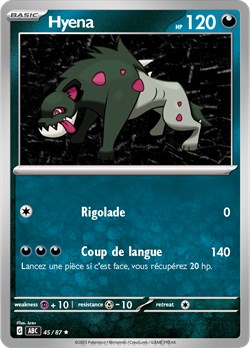 45 hyena