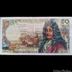 Cinquante Francs 7-2-1974