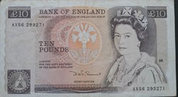 10 Livres Elisabeth II 1980-1984