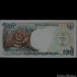 500 Roupies Indonésie 1999