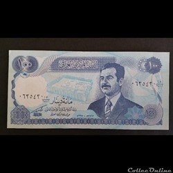 100 Dinars Irakien 1994