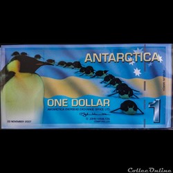 1 dollar Antarctica 2007