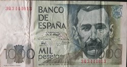 1000 Pesetas 23-10-1979