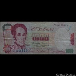 1000 Bolivars 1995