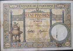 100 piastres 1939