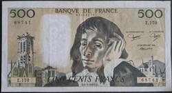 Cinq cents Francs Pascal 6-1-1983