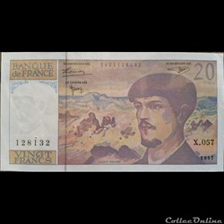 Vingt Francs 1997 - X. 057