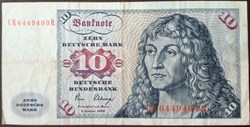 10 Deutsche Mark 1980