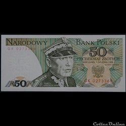 50 Zlotych 1988