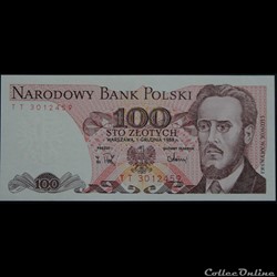 100 Zlotych 1988
