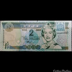 2 dollars Fidj