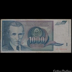 1000 Dinara 1991
