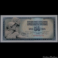 50 Dinara 1968