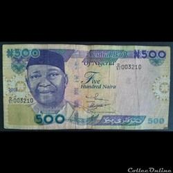 500 Naira 2002