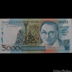 5000 CRUZADOS DE 1989