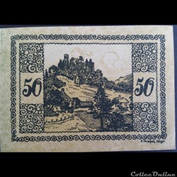 50 Heller dec 1920