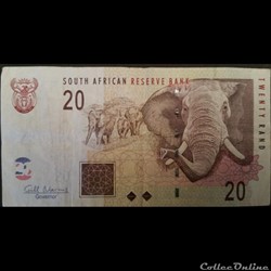 20 Rand ÉMISSIONS DE 2005