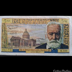 Cinq Nouveaux Francs 7-10-1965