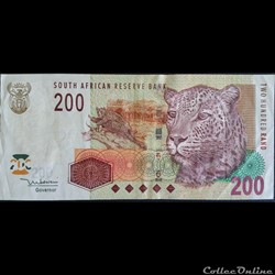 200 Rands ÉMISSIONS DE 2005