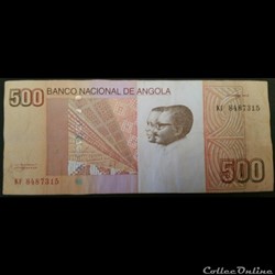 500 Kwanzas 2012