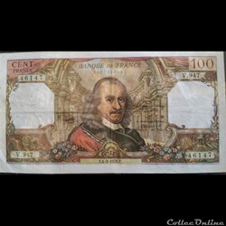 Cent Francs 4-3-1976