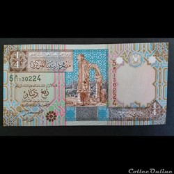 1/4 de dinar Libyen