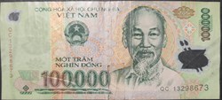 100 000 Dong Polymère 2004