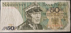 50 Zlotych 01-06-1982