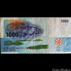 1000 Francs Comorien 2005