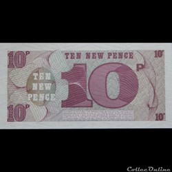 10 pence British Armed Forces 6émé serie