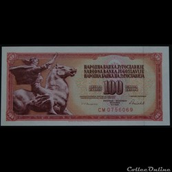 100 Dinara 1986