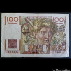 Cent Francs 02-01-1953