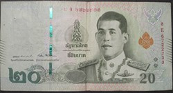 20 Baths type Rama X 2018