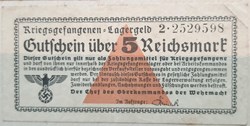 5 Reichsmark 1939-1945