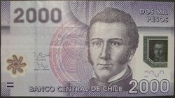 2000 Pesos 2012 polymère