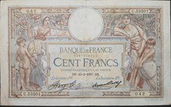 100 Francs Luc Olivier Merson
