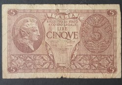5 Lire 1944