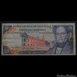 50 Bolivars 1995