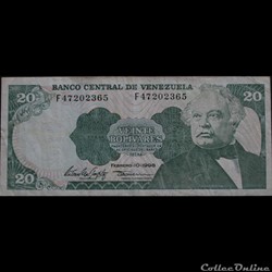 20 Bolivars 1998