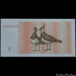 1 talonas 1992