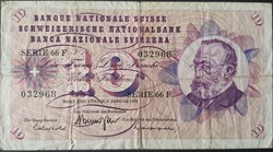 10 Francs Suisse 02-01-1970