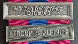 TROUPES ALPINES - MISSIONS D'ASSISTANCE EXTERIEURE