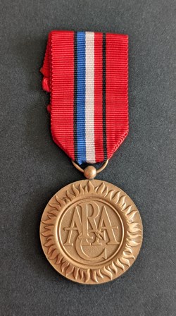 Médaille du 50ème anniversaire de l’Association Républicaine des Anciens Combattants