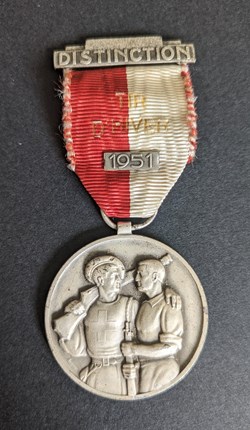 Médaille du prix de tir d'hiver 1951